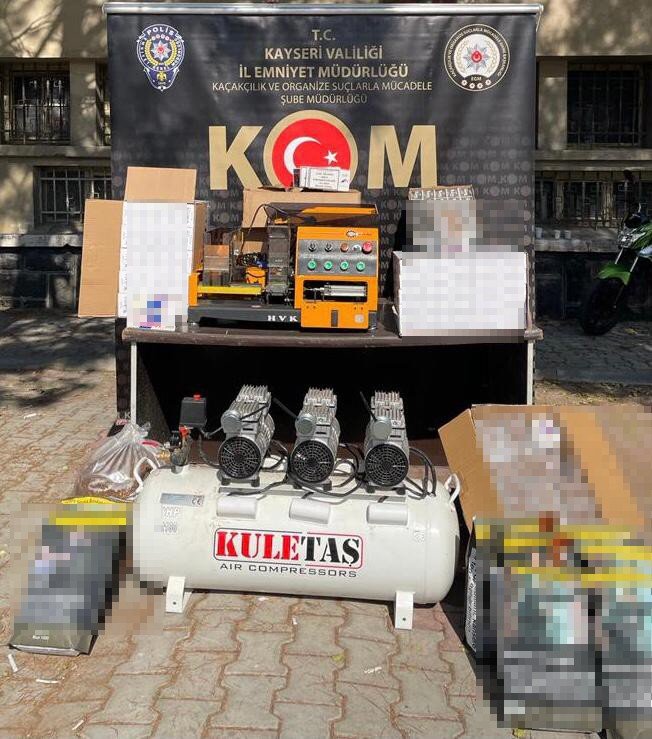 Kayseri Polisi Kaçakçılara Geçit Vermedi