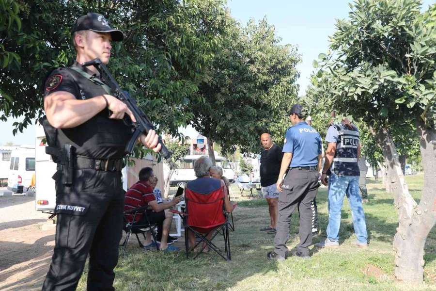 Antalya’da 756 Polisle, ’huzurlu Sokaklar’ Uygulaması