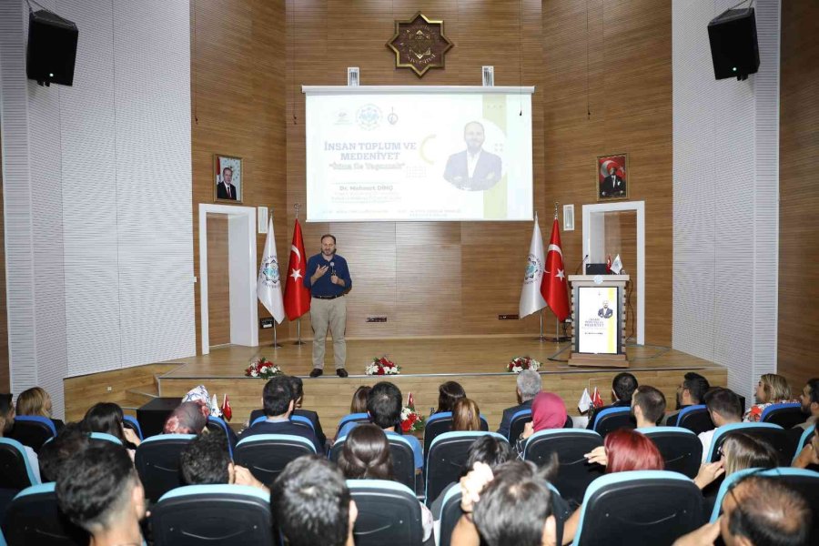 Alkü’de, ’itina İle Yaşamak" Konferansı
