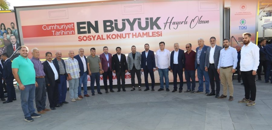 Mersin’de Konut Başvurusu 75 Bini Buldu