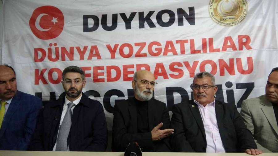 Duykon Başkanı Özcan: “dünyada Yaşayan Yozgatlıların Şemsiyesi Olacağız”