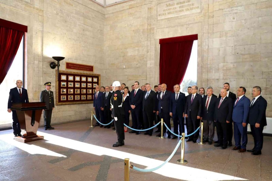 Eso, Ata’nın Huzuruna Çıktı, Tobb’u Ziyaret Etti