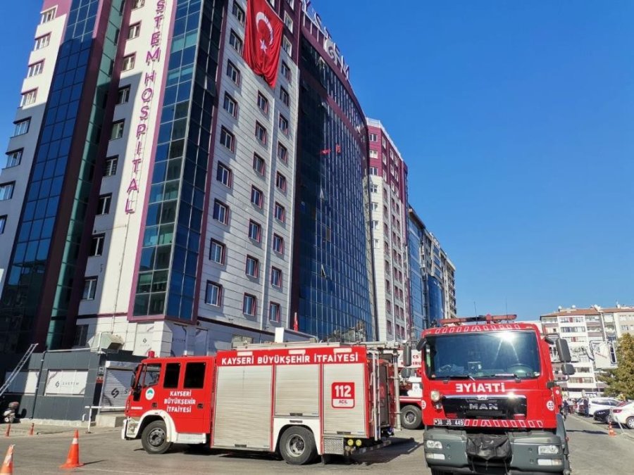 Kayseri İtfaiyesi 560 Olaya Müdahale Etti