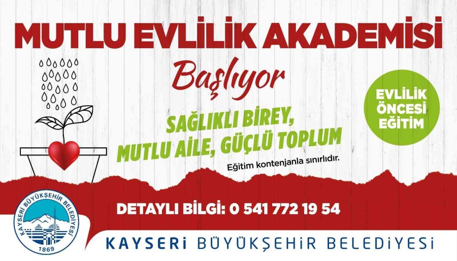 Kaymek’ten 7’nci Mutlu Evlilik Akademisi