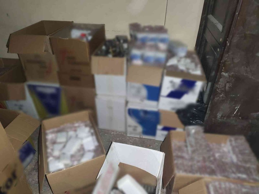 Konya’da Kaçak Sigara Ve Tütün Operasyonu: 1 Gözaltı