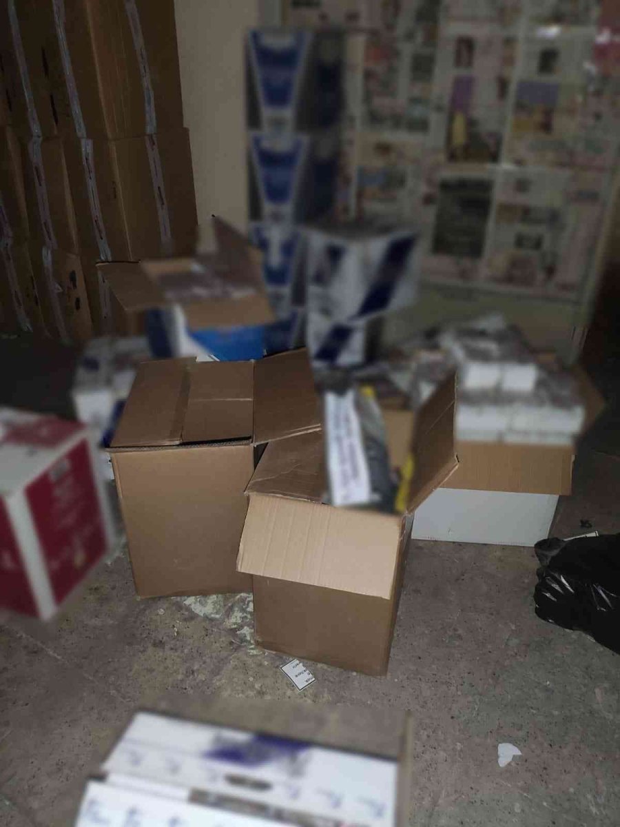 Konya’da Kaçak Sigara Ve Tütün Operasyonu: 1 Gözaltı