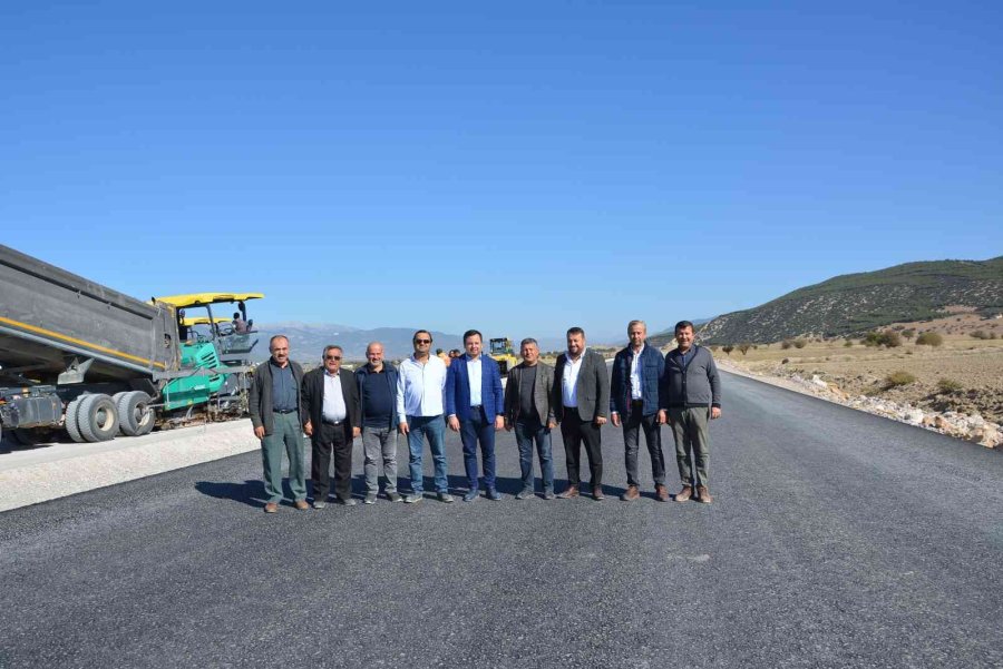 Korkuteli-bucak Duble Yolu 2023 Yıl Sonunda Açılıyor