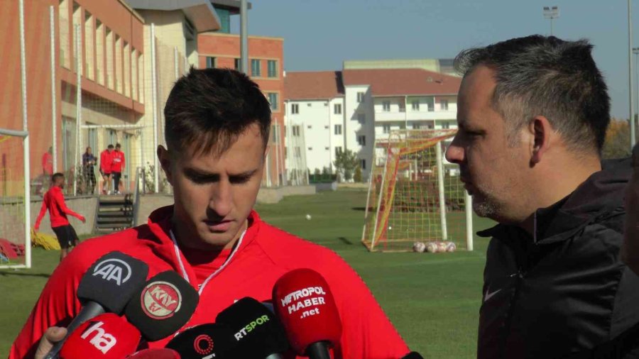 Kayserispor’da Gaziantep Fk Maçı Hazırlıkları Sürüyor