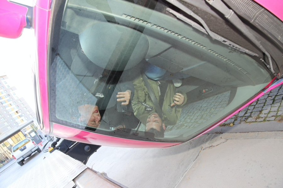 Agü’de Emniyet Kemeri Simülasyon Eğitimi