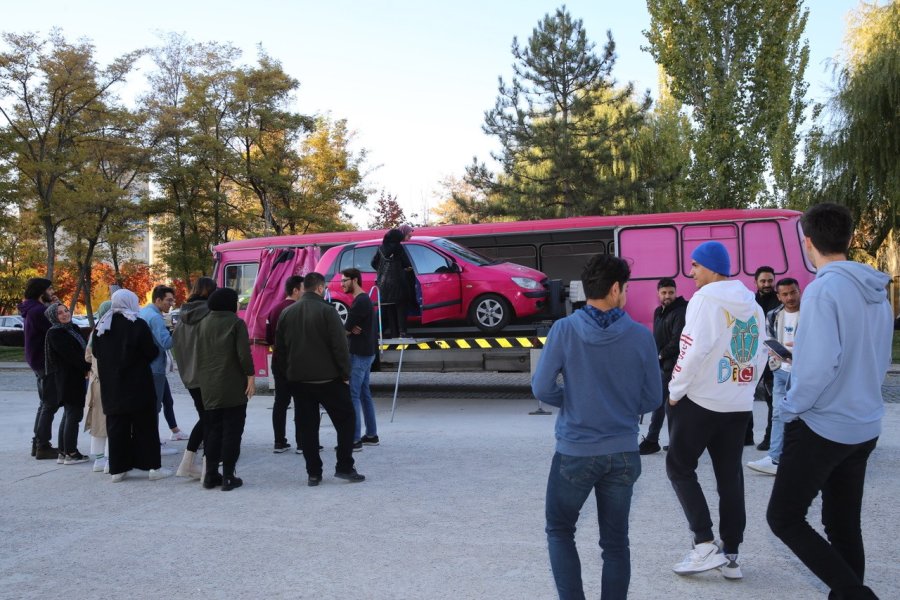 Agü’de Emniyet Kemeri Simülasyon Eğitimi