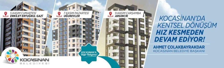 Kocasinan, Ertuğrulgazi Mahallesi’nde Dönüşümle Örnek Olacak