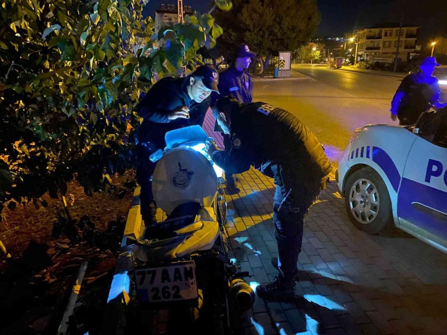 Alanya’dan Çalınan Motosiklet Gazipaşa’da Bulundu