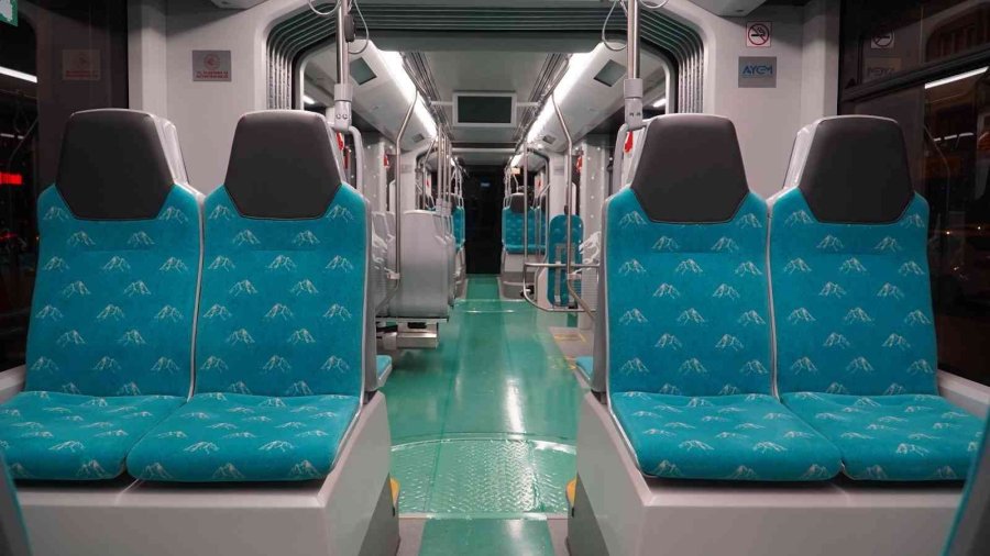 Yerli Ve Milli Tramvay Aracı Kayseri Yollarında