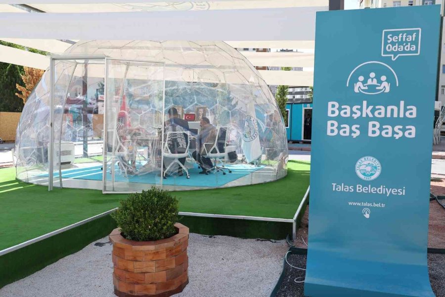 Talas Belediyesinin Şeffaf Oda’sı Türkiye’ye Örnek Oldu