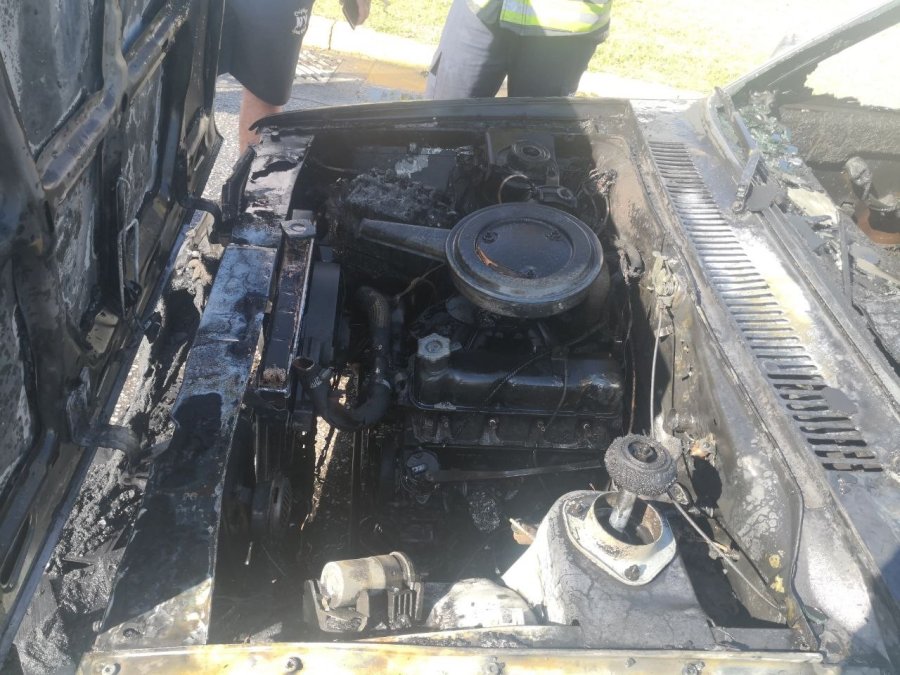 Yeni Sahibine Götürdüğü Otomobil Seyir Halindeyken Alev Topuna Döndü