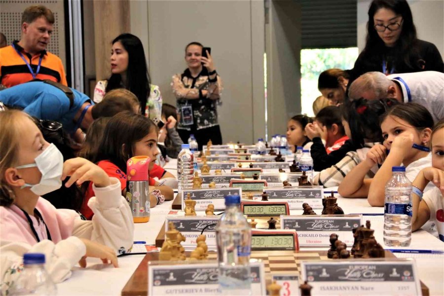 46 Ülkeden Binin Üzerinde Sporcunun Katılımı İle 2022 Avrupa Yaş Grupları Satranç Şampiyonası Başladı