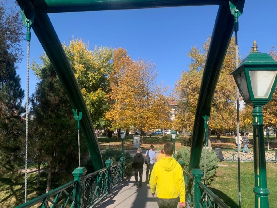 Kanlıkavak Parkı Sonbaharda Görenleri Hayran Bırakıyor