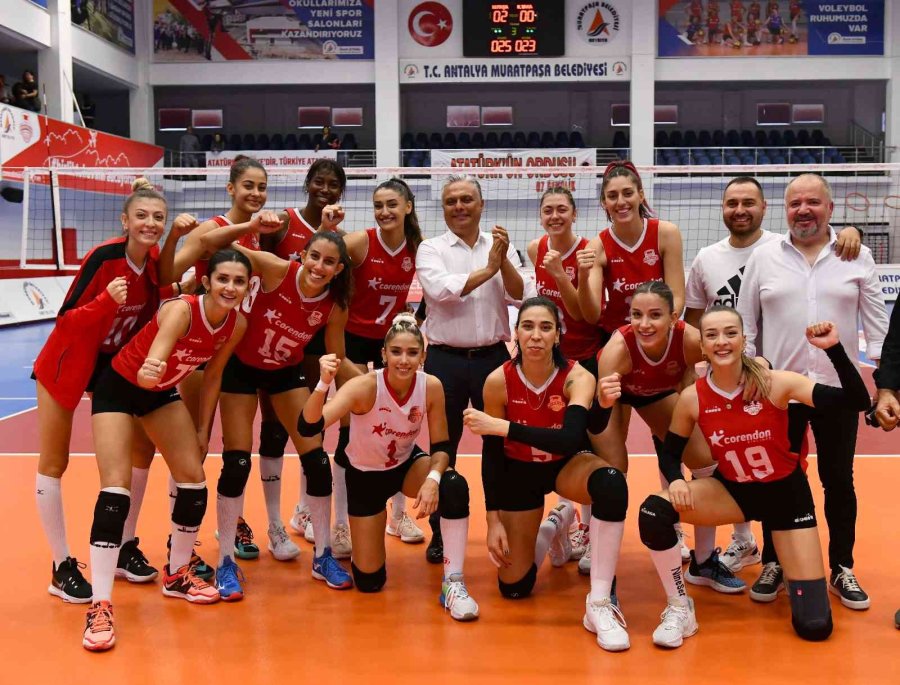 Muratpaşa Belediyespor’dan Rahat Galibiyet