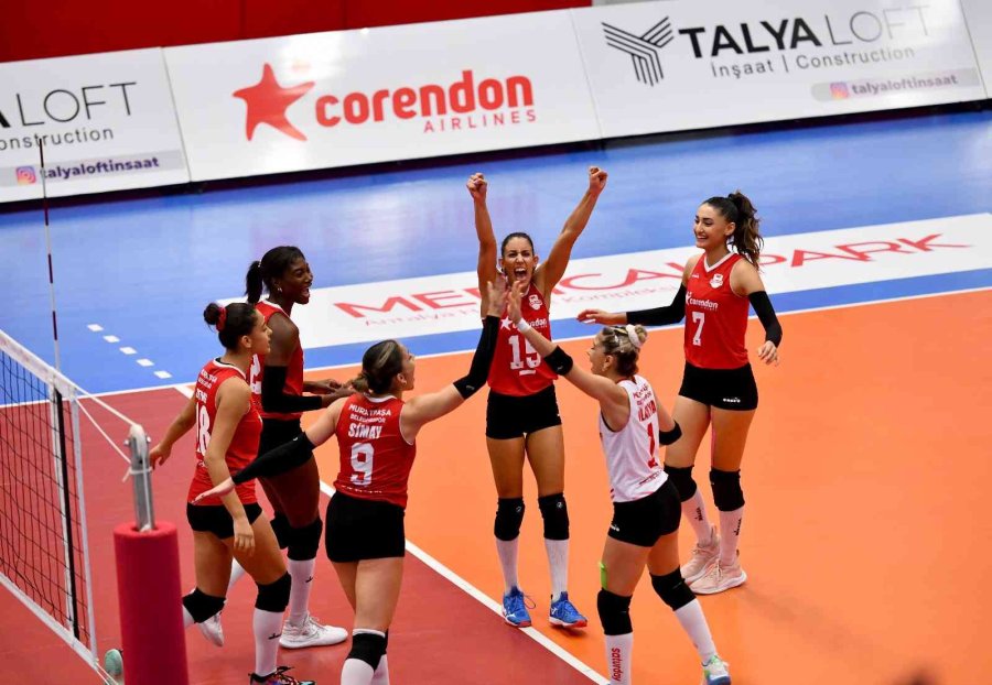 Muratpaşa Belediyespor’dan Rahat Galibiyet