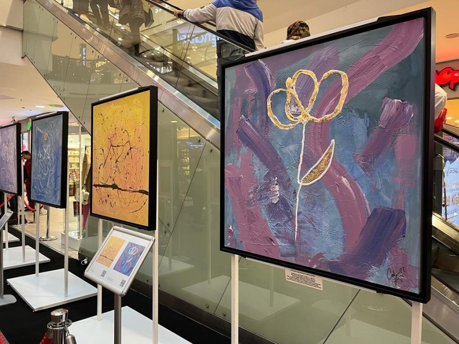 Espark’ta ’sesim Resim’ Sergisi Açıldı