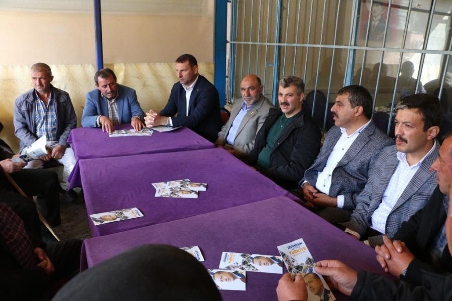 Ak Partinin “yüz Yüze 100 Gün” Programıyla İlçe Ve Köylerde