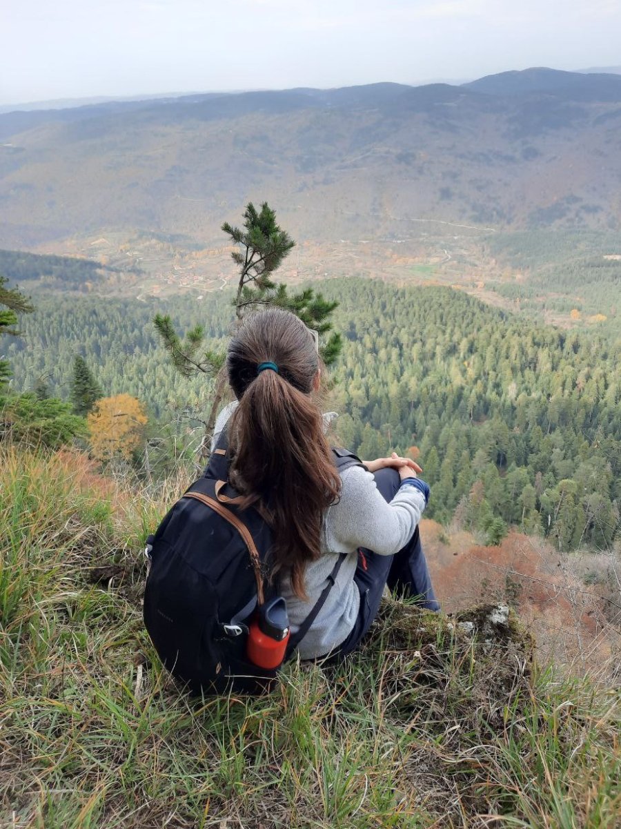Doğa Tutkunları Eşsiz Manzara Eşliğinde 20 Kilometre Yürüdü
