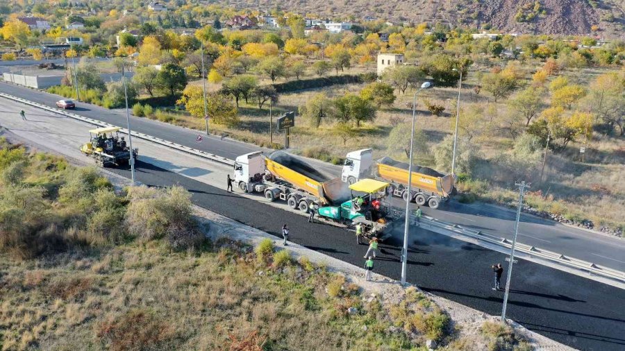 Başkan Büyükkılıç: “fatih Sultan Mehmet Bulvarı’nda 7 Bin Ton Asfalt Döküyoruz”