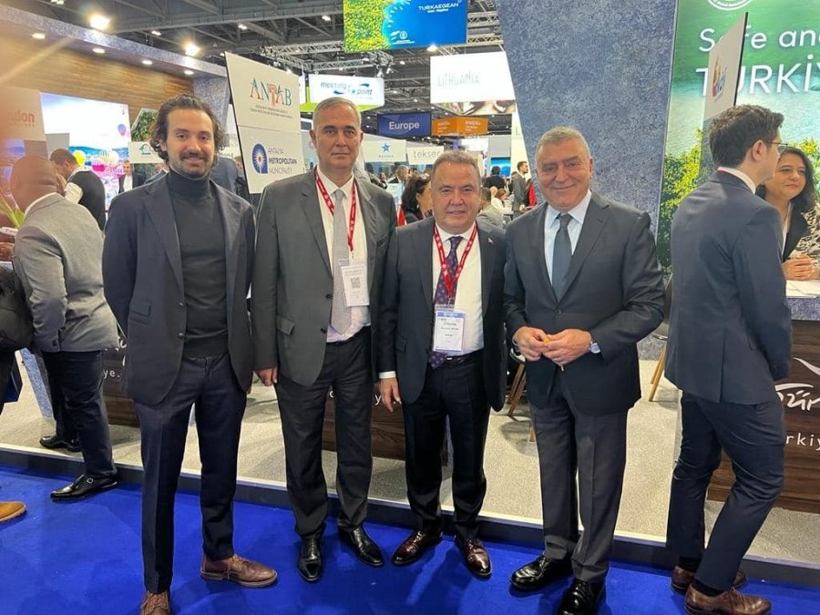 Başkan Böcek, Wtm Londra Turizm Fuarında Antalya’yı Tanıtıyor
