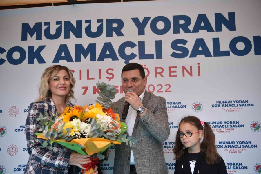 Kepez’den Namık Kemal Ortaokulu’na Çok Amaçlı Salon