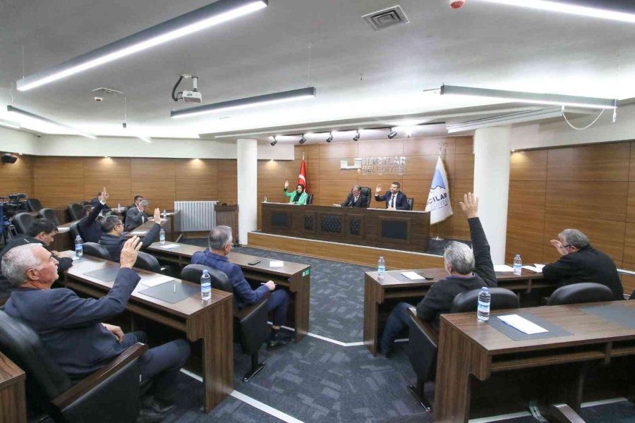 Hacılar Belediye Meclisi Kasım Ayı Toplantısını Yaptı