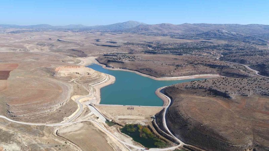 Karaman’da Taşkale Gölet’inden 4 Bin Dekar Arazi Sulanacak