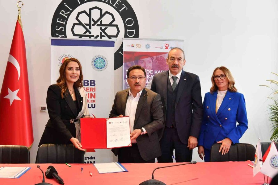 Kayseri’de Sanayi Kadın Eli Güçlenecek