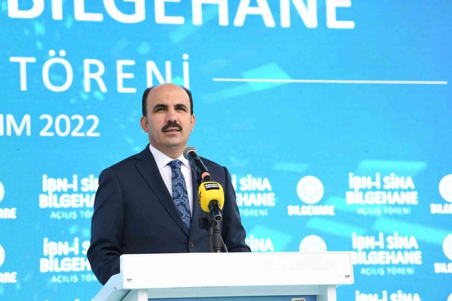 Konya Büyükşehir Belediyesi İbn-i Sina Bilgehanesi Açıldı