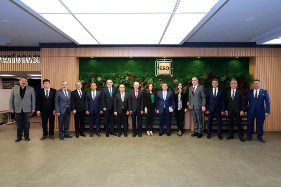 Kaymakcı, ‘yeşil Mutabakat Ve Dijital Dönüşüm’ İle İlgili Son Gelişmeleri Eso’da Açıkladı