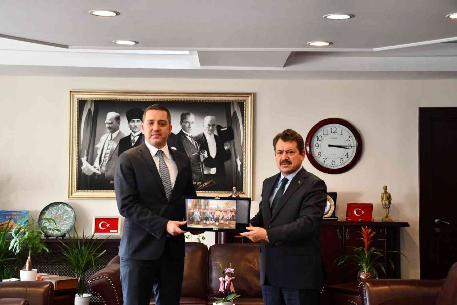 Barolar Birliği Başkanı Sağkan, Başsavcı Yeldan İle Bir Araya Geldi