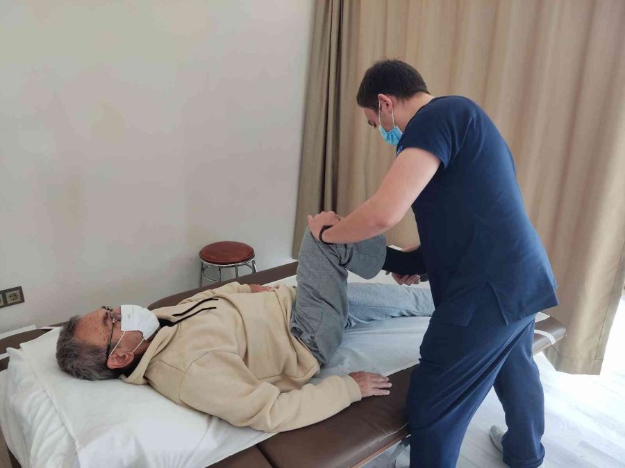 Emekli Asker Azmiyle Ayağa Kalktı