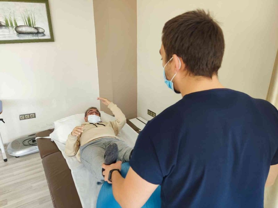 Emekli Asker Azmiyle Ayağa Kalktı