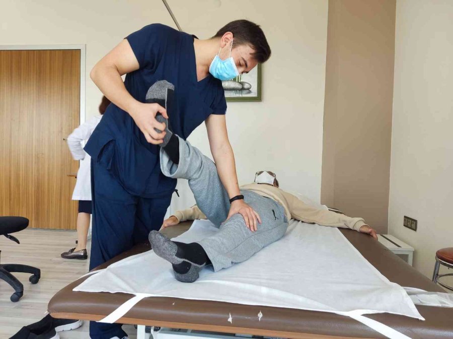 Emekli Asker Azmiyle Ayağa Kalktı