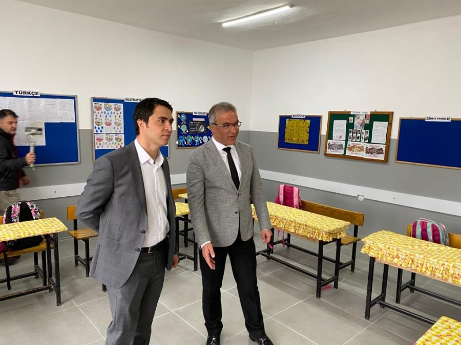 Hamurcu İlkokulu Yeni Yüzüyle Eğitime Açıldı