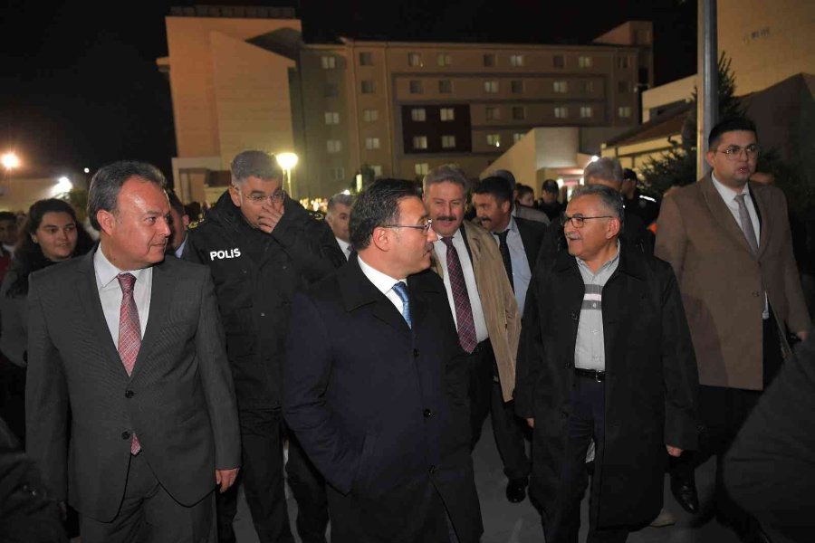 Başkan Büyükkılıç, ‘çök-kapan-tutun’ Tatbikatına Katıldı