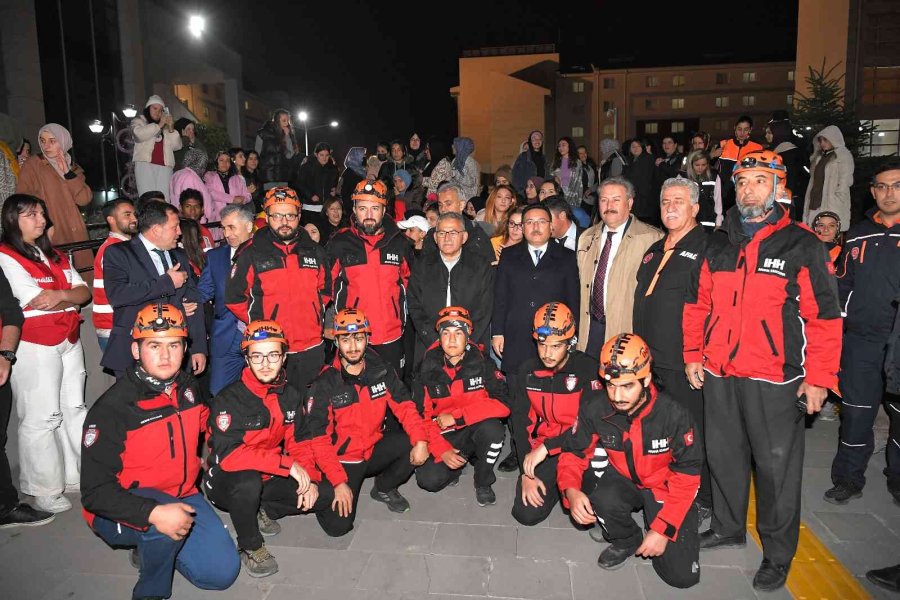 Başkan Büyükkılıç, ‘çök-kapan-tutun’ Tatbikatına Katıldı