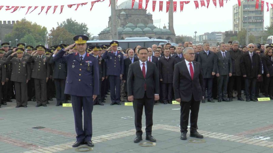 Kayseri’de 10 Kasım Töreni Düzenlendi