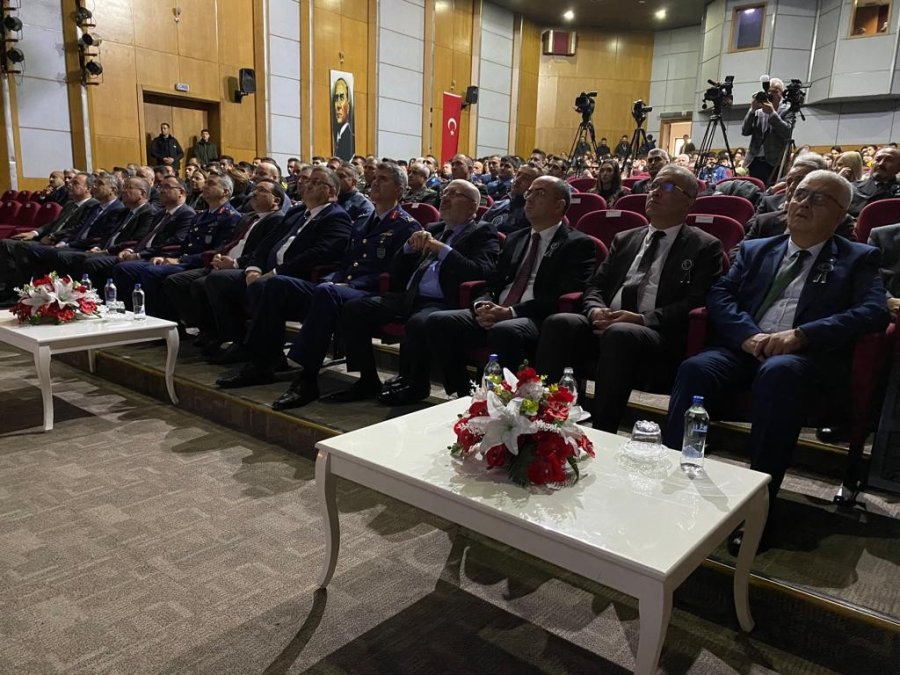 Kayseri’de 10 Kasım Töreni Düzenlendi