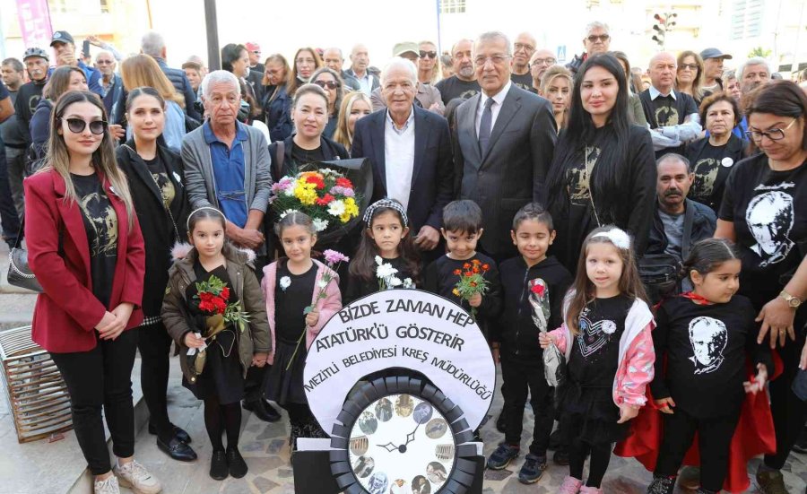 Atatürk, Ölümünün 84. Yılında Mezitli’de Törenle Anıldı