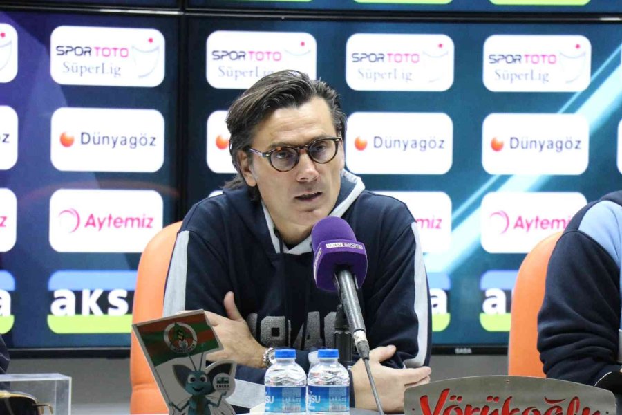 Montella: “oyuncularımla Gurur Duyuyorum”