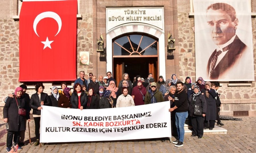 İnönü Sakinleri Anıtkabir’de