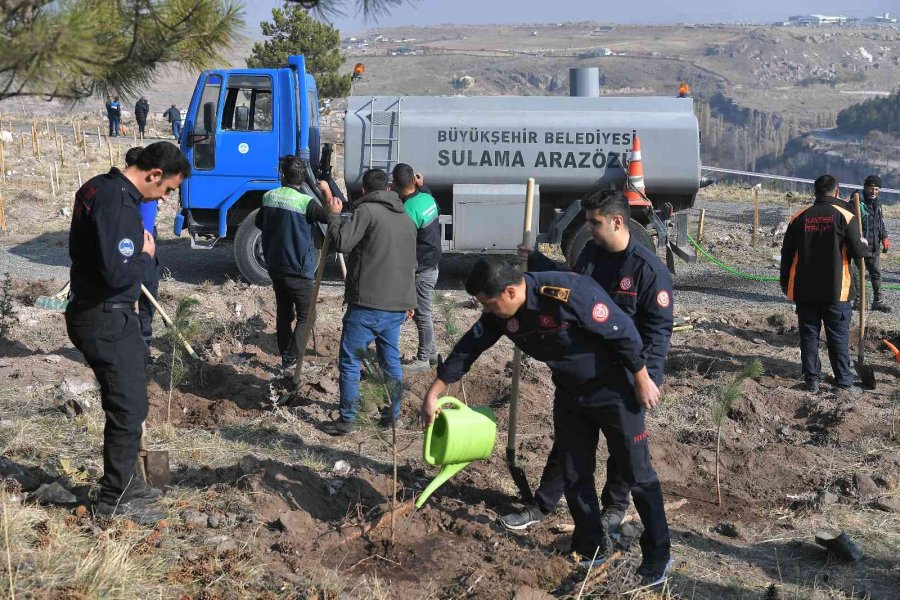 Kayseri Büyükşehir, 11.11’de 5 Bin Fidan İle Geleceğe Nefes Oldu