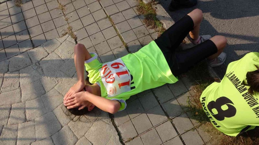 Kayseri’de Ağlatan Koşu