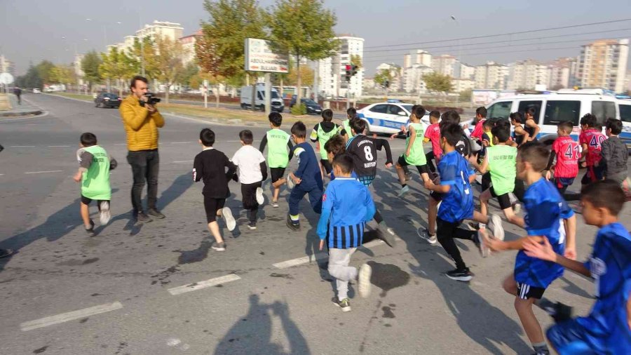 Kayseri’de Ağlatan Koşu