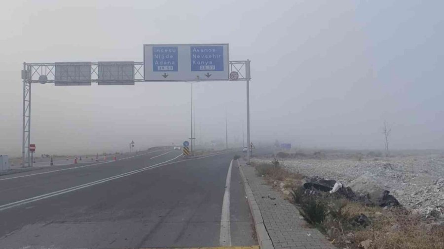 Kayseri’de Sis Etkili Oldu